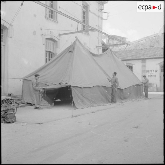 Portiques de visites.