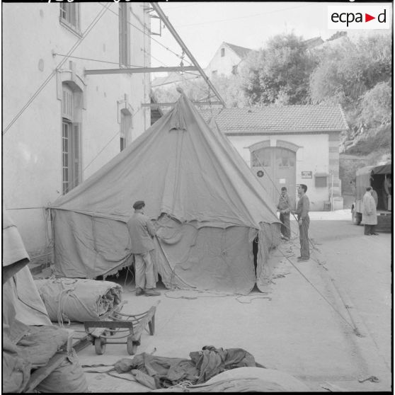 Portiques de visites.