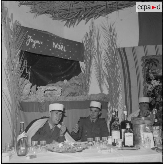 Crèche de la chambre du commandement.