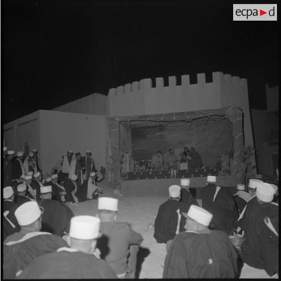 Vue générale de la véillée.