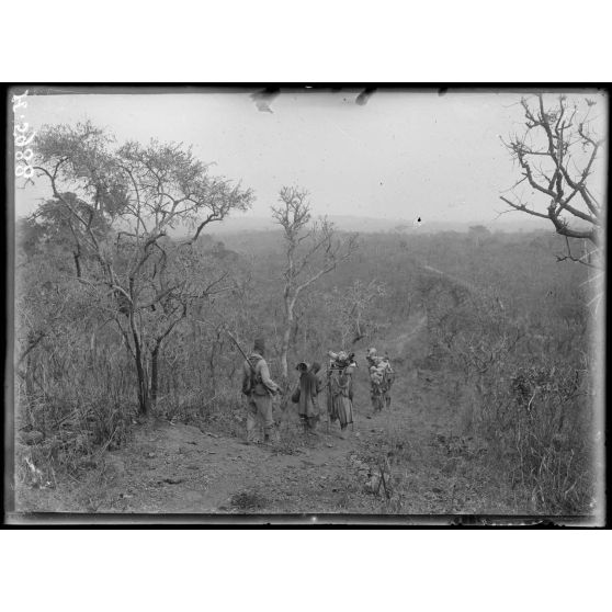 Route de Tibati à N'Gaoundéré. La route à 2h au nord de Yamgaye. [légende d'origine]