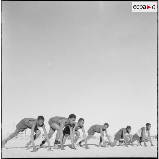 Départ d'une course à pied.