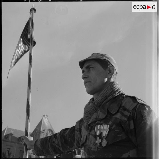 Portrait d'un soldat du commando Cobra.