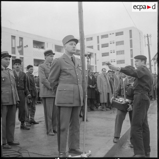 Allocution du général Coste.