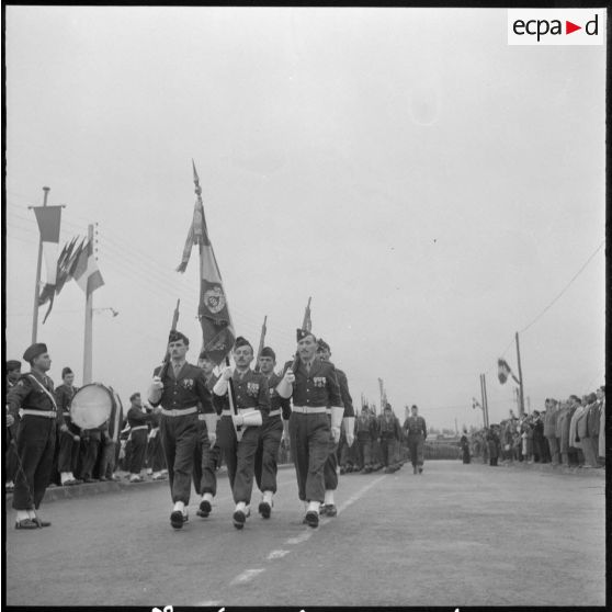 Défilé des troupes.