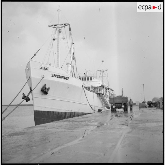 Le bateau la Servanaise.