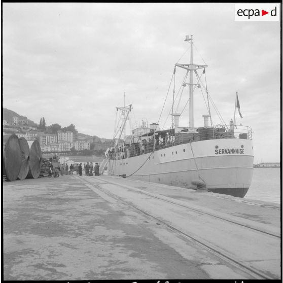 Le bateau la Servanaise.