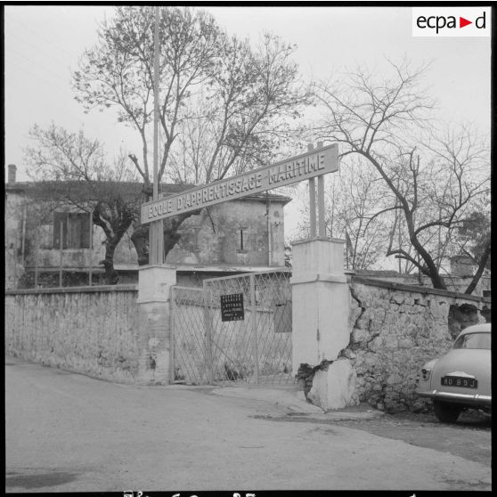 Ecole d'apprentissage maritime à Bougie, aménagée dans le fort Abdelkader.