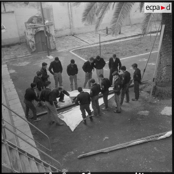 Ecole d'apprentissage maritime à Bougie, aménagée dans le fort Abdelkader.
