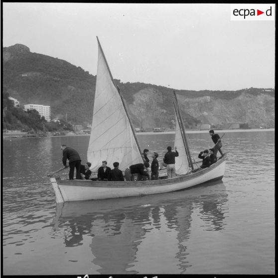 Ecole d'apprentissage maritime à Bougie, aménagée dans le fort Abdelkader.