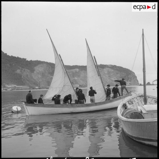 Ecole d'apprentissage maritime à Bougie, aménagée dans le fort Abdelkader.