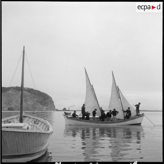 Ecole d'apprentissage maritime à Bougie, aménagée dans le fort Abdelkader.