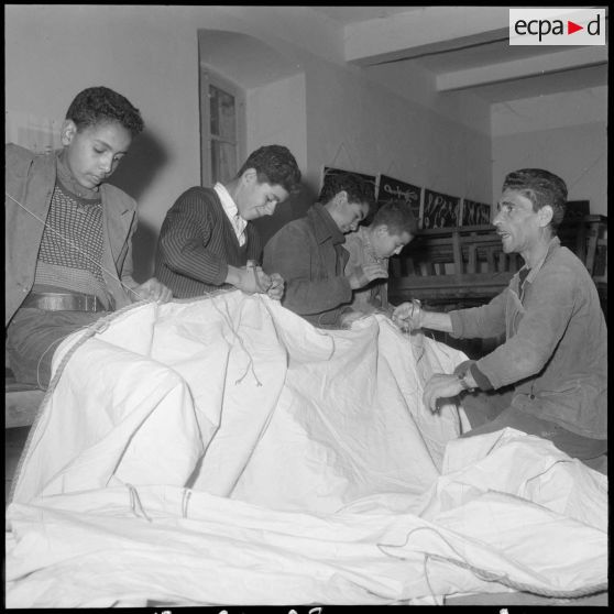 Ecole d'apprentissage maritime à Bougie, aménagée dans le fort Abdelkader.