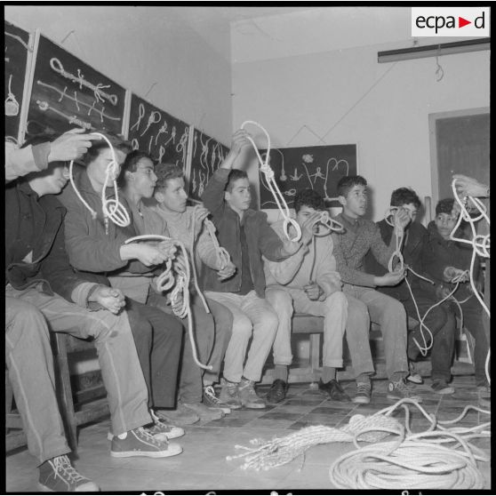 Ecole d'apprentissage maritime à Bougie, aménagée dans le fort Abdelkader.