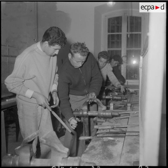 Ecole d'apprentissage maritime à Bougie, aménagée dans le fort Abdelkader.