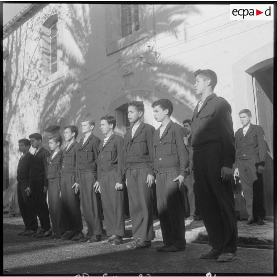 Ecole d'apprentissage maritime à Bougie, aménagée dans le fort Abdelkader.