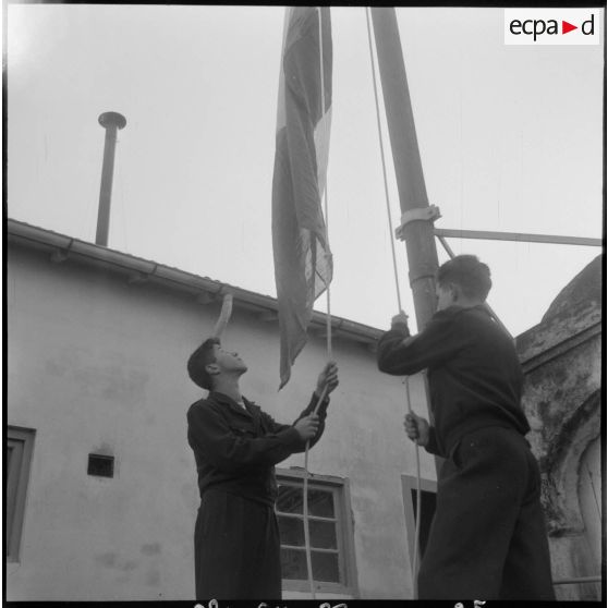 Ecole d'apprentissage maritime à Bougie, aménagée dans le fort Abdelkader.