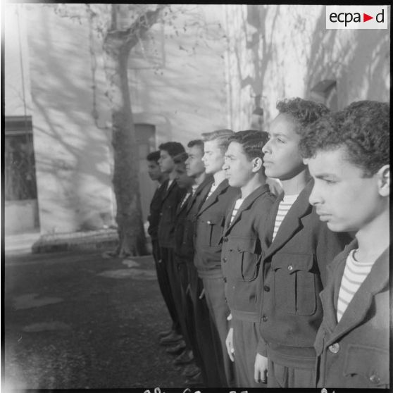 Ecole d'apprentissage maritime à Bougie, aménagée dans le fort Abdelkader.