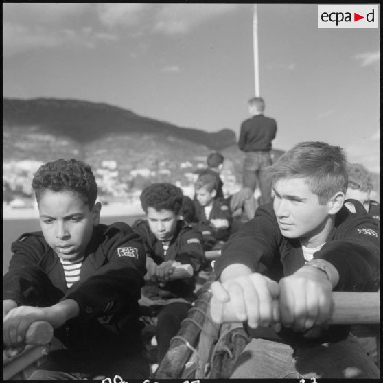Ecole d'apprentissage maritime à Bougie, aménagée dans le fort Abdelkader.