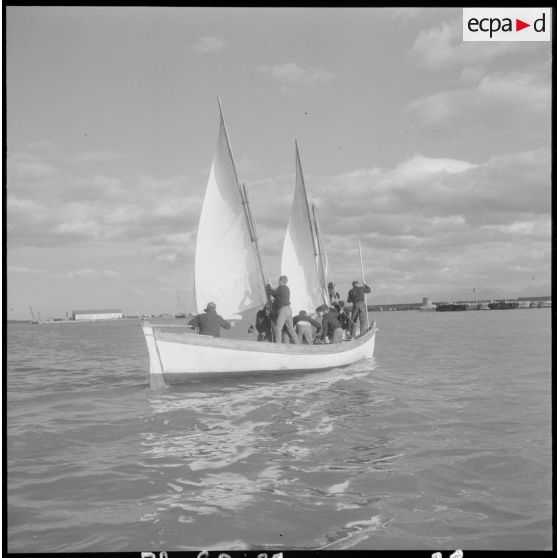 Ecole d'apprentissage maritime à Bougie, aménagée dans le fort Abdelkader.