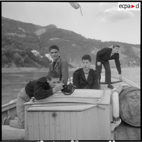 Ecole d'apprentissage maritime à Bougie, aménagée dans le fort Abdelkader.