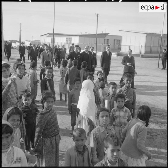 Visite de la cité Castor de Moulay Mustapha.