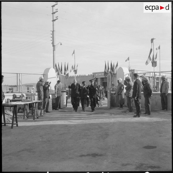 Visite de la cité Castor de Moulay Mustapha.