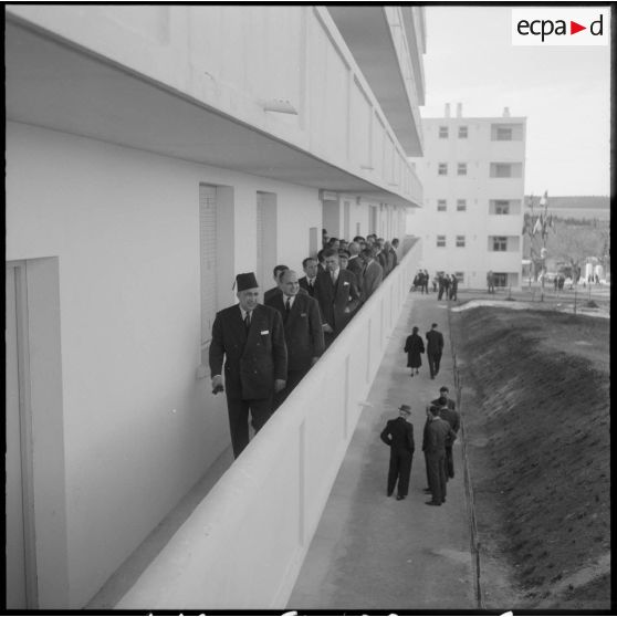 Inauguration de la cité Moulay Abdelkader.
