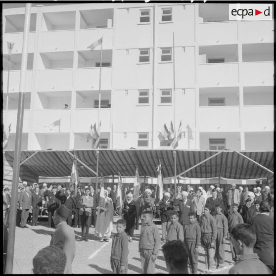 Inauguration de la cité Moulay Abdelkader.