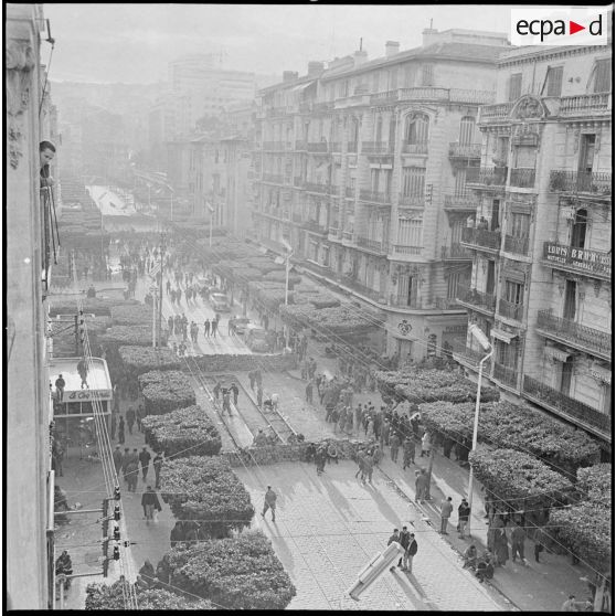 L'ensemble des barricades.