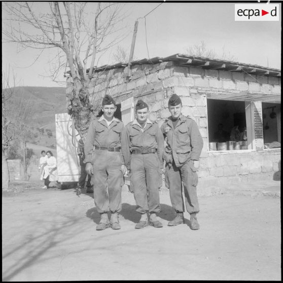 Les militaires du 1/16e régiment d'infanterie de marine (Rima) de Praxbourg.
