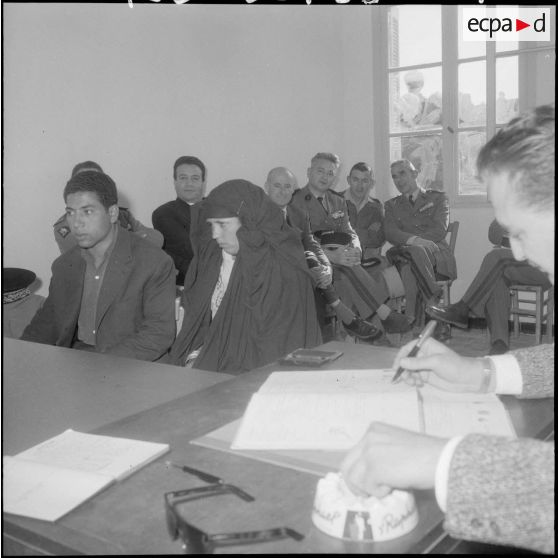 Mariage de civils musulmans.