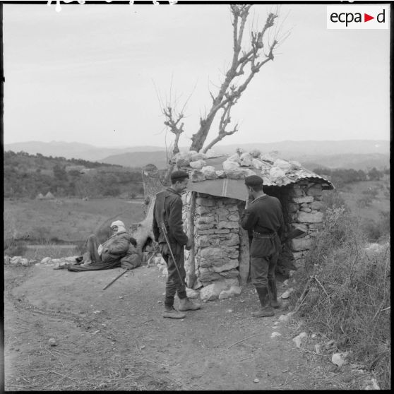 Relève d'une sentinelle.