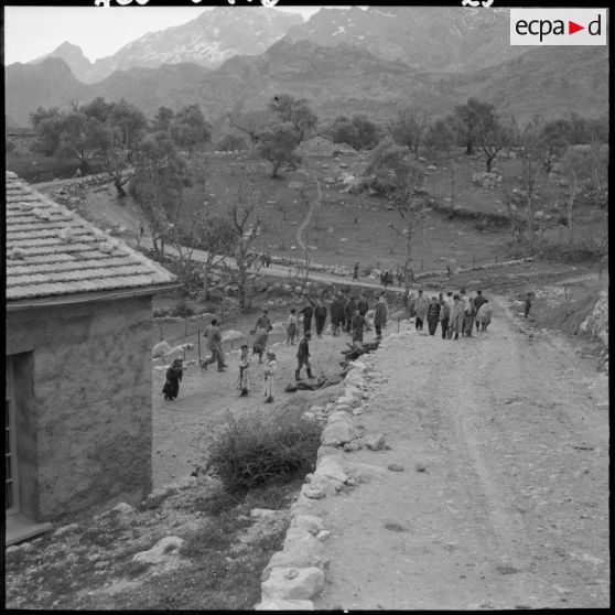 Récréation à l'école d'Aït Douala.