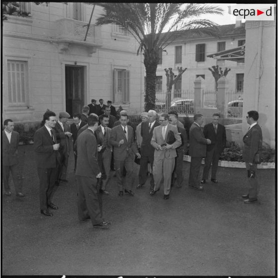 Arrivée à la mairie de Staoueli.