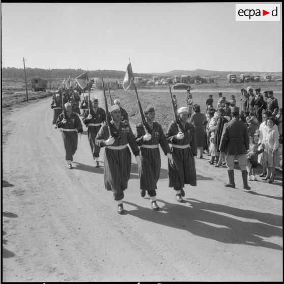 Défilé des troupes.