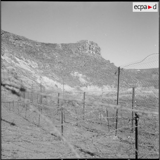 Le barrage dans la région du Col des 4 vents.