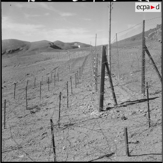 Le barrage dans la région du Col des 4 vents.