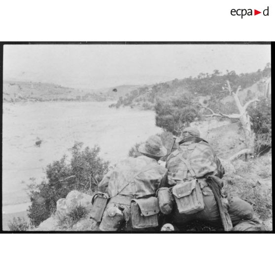 Le 2e régiment de parachutistes coloniaux (2e RPC) à Oued-Malah et Tablat. [Description en cours]