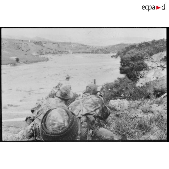 Le 2e régiment de parachutistes coloniaux (2e RPC) à Oued-Malah et Tablat. [Description en cours]