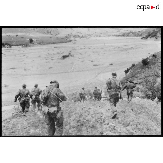 Le 2e régiment de parachutistes coloniaux (2e RPC) à Oued-Malah et Tablat. [Description en cours]