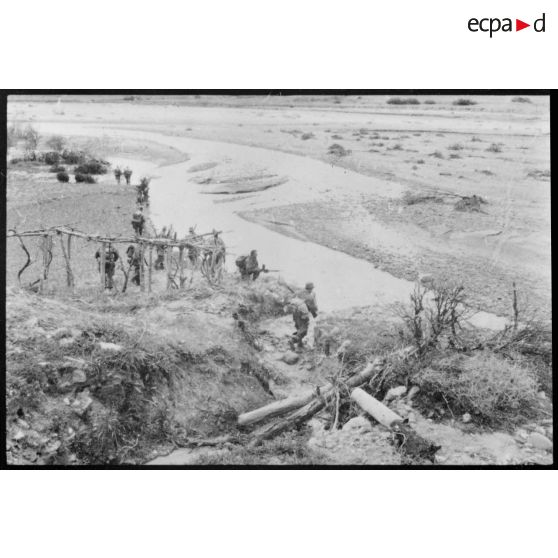 Le 2e régiment de parachutistes coloniaux (2e RPC) à Oued-Malah et Tablat. [Description en cours]