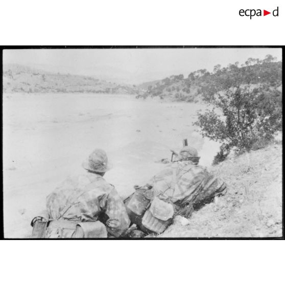Le 2e régiment de parachutistes coloniaux (2e RPC) à Oued-Malah et Tablat. [Description en cours]
