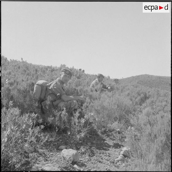 Le 1er REP en opération. [Description en cours]