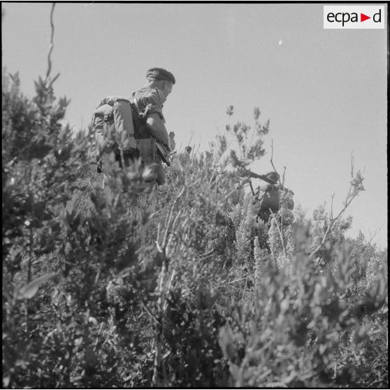 Le 1er REP en opération. [Description en cours]