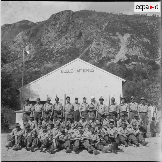 Vie quotidienne de la harka 303. [Description en cours]