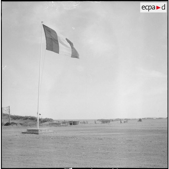 Le centre d'instruction de l'arme blindée et cavalerie (CIABC) du camp du Lido. [Description en cours]