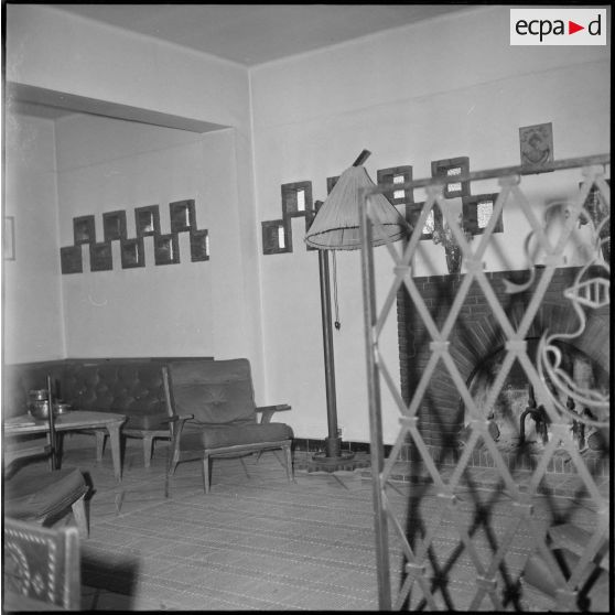 Le centre d'instruction de l'arme blindée et cavalerie (CIABC) du camp du Lido. [Description en cours]