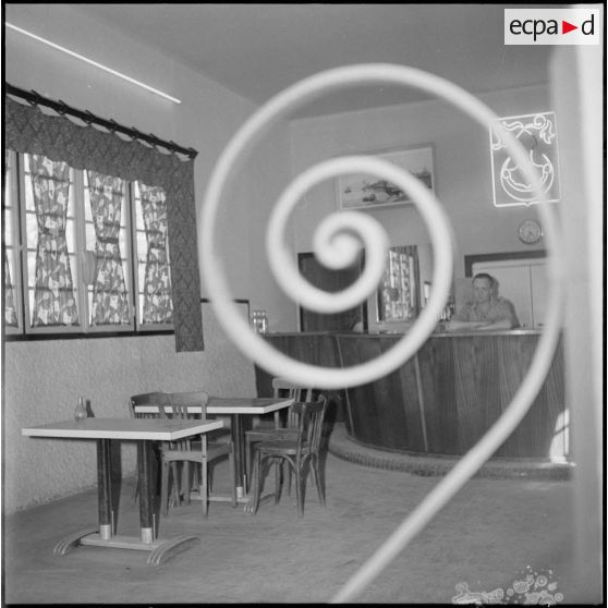 Le centre d'instruction de l'arme blindée et cavalerie (CIABC) du camp du Lido. [Description en cours]