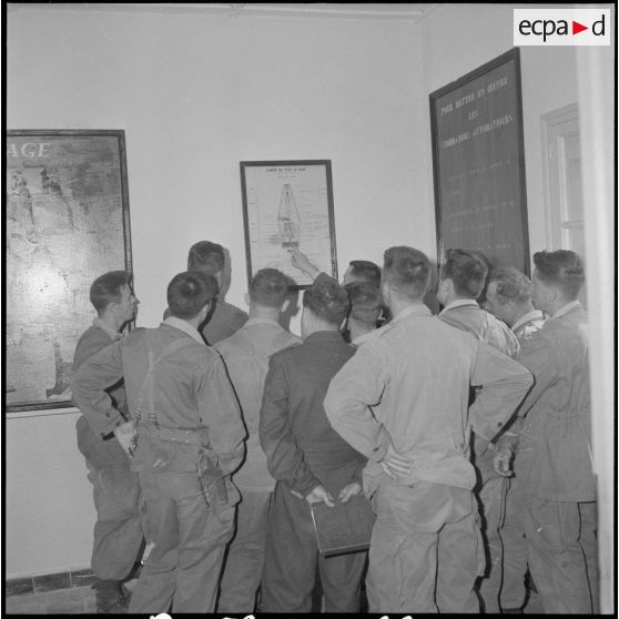 Le centre d'instruction de l'arme blindée et cavalerie (CIABC) du camp du Lido. [Description en cours]